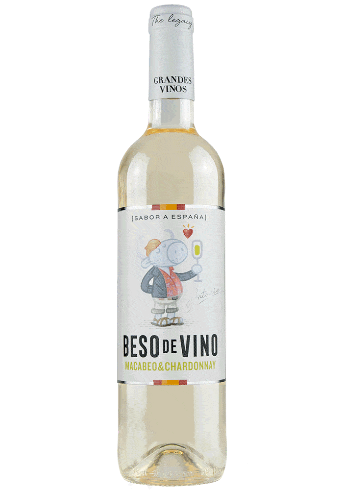 Beso de Vino Macabeo & Chardonnay 2018