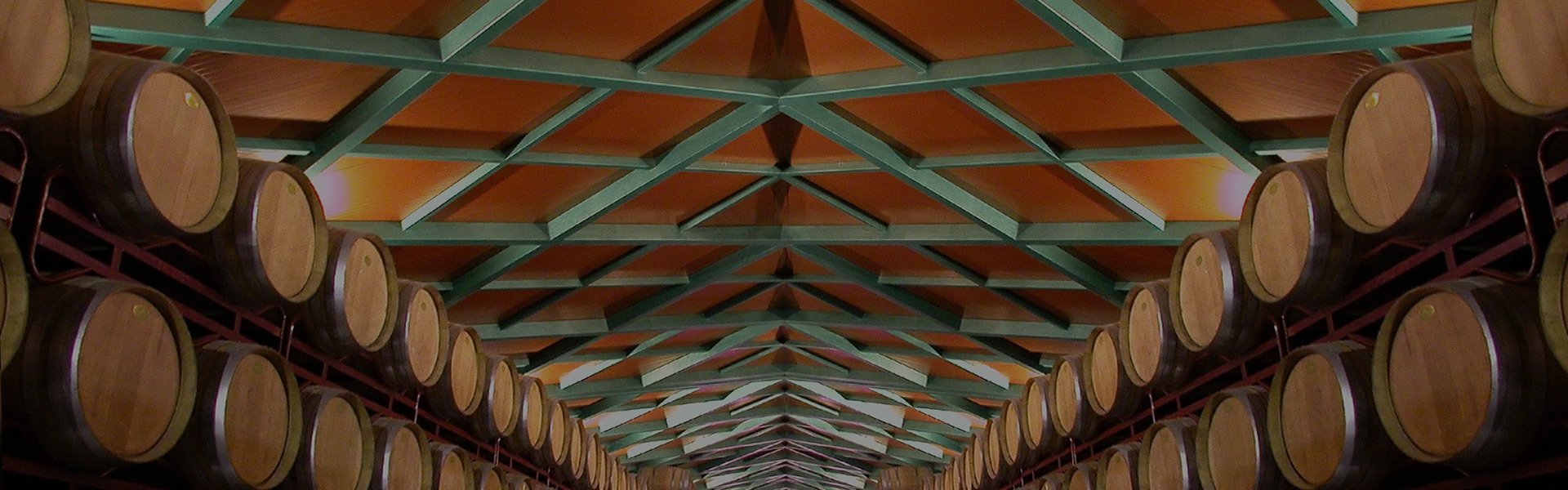 Interior de bodega de Grandes Vinos en Cariñena