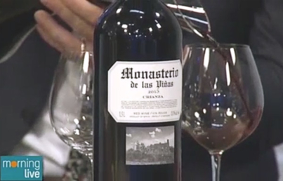 Monasterio de las Viñas, estrella invitada en la televisión canadiense