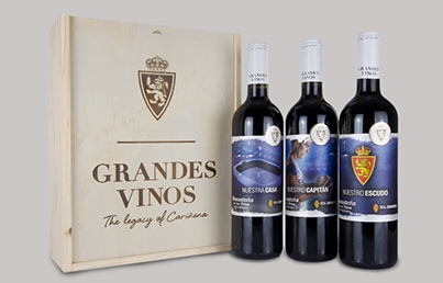 Monasterio de las Viñas Gran Reserva, vino oficial del Real Zaragoza en edición especial